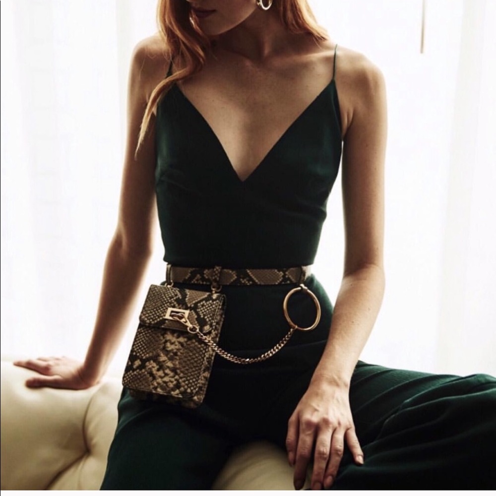 B-Low The Belt Python Belt Bag